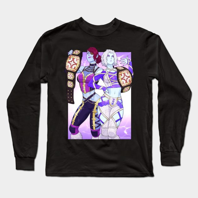 D2 Awoken Tag Team Champs Long Sleeve T-Shirt by fallerion